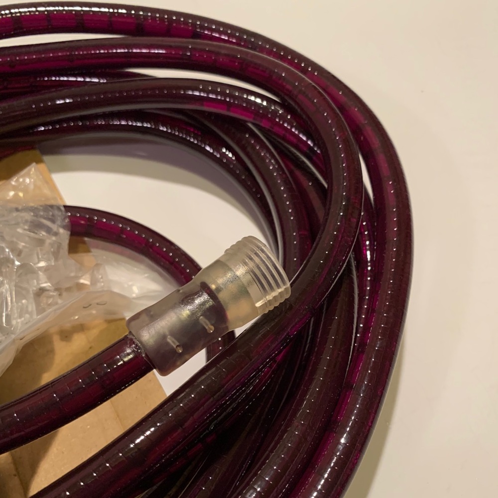 HOLIDAY PURPLE ROPE LIGHTS. - Picture 11 of 12
